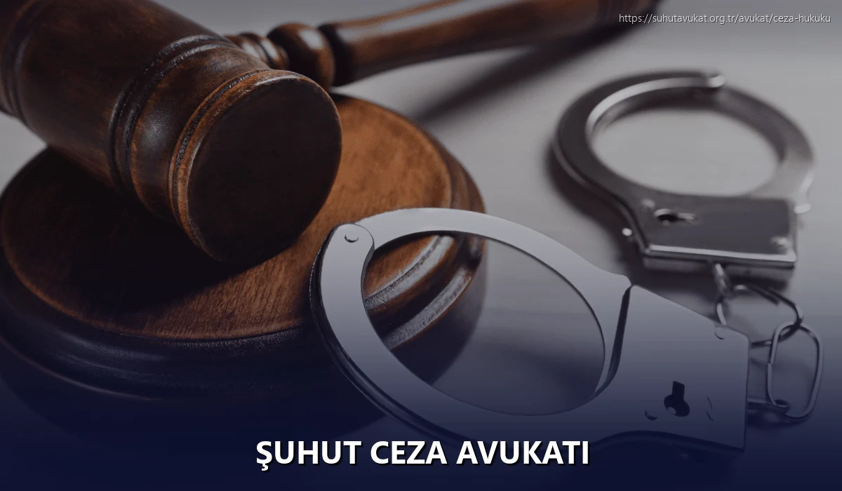 Şuhut Ceza Avukatı
